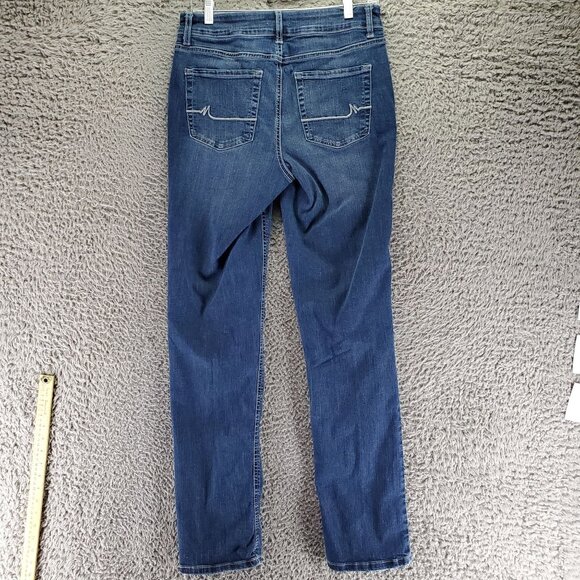 Maurices Jeans Womens 8 Blue Classic Straight Mid Rise Denim - Picture 7 of 8
